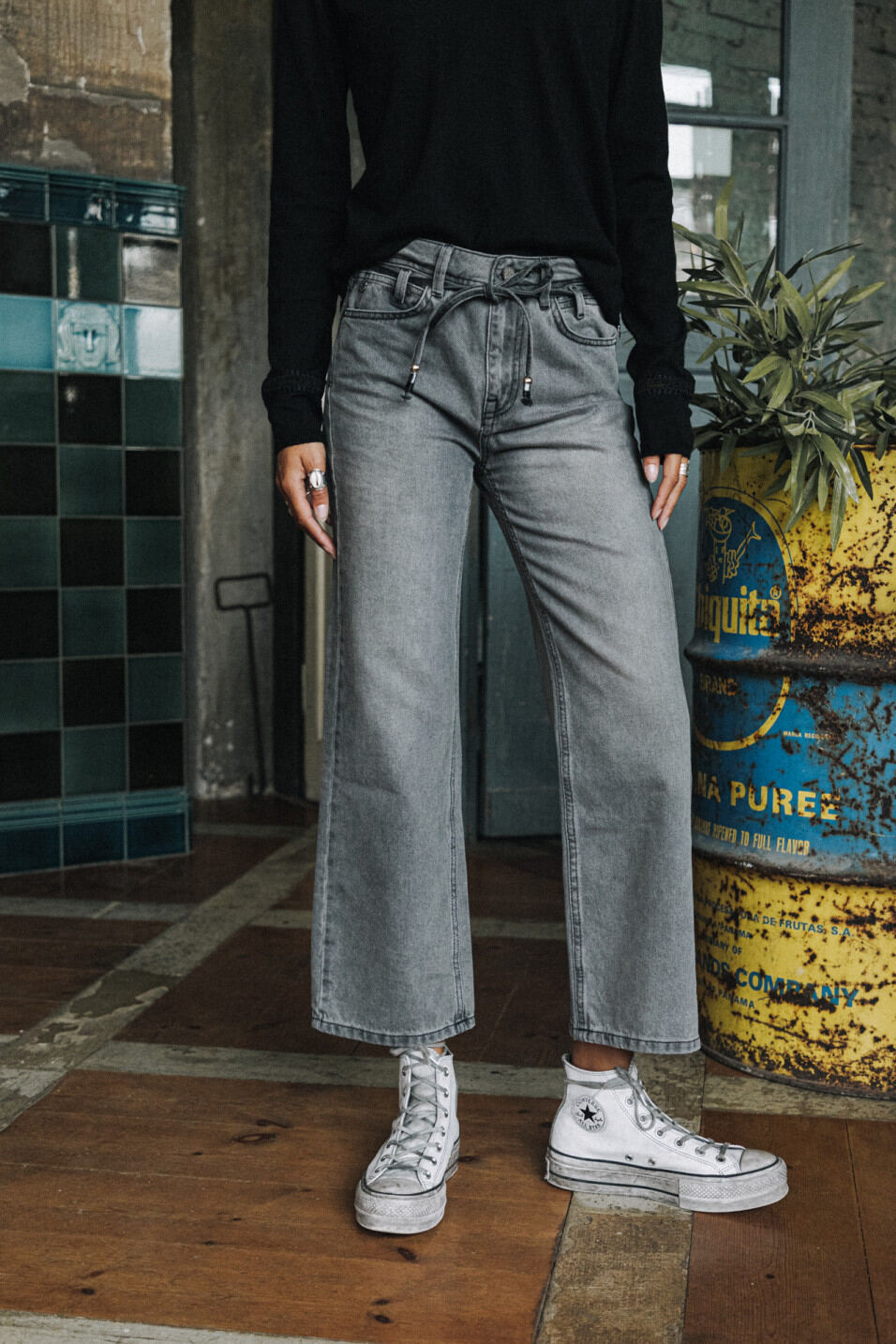 jean cropped original coupe flare