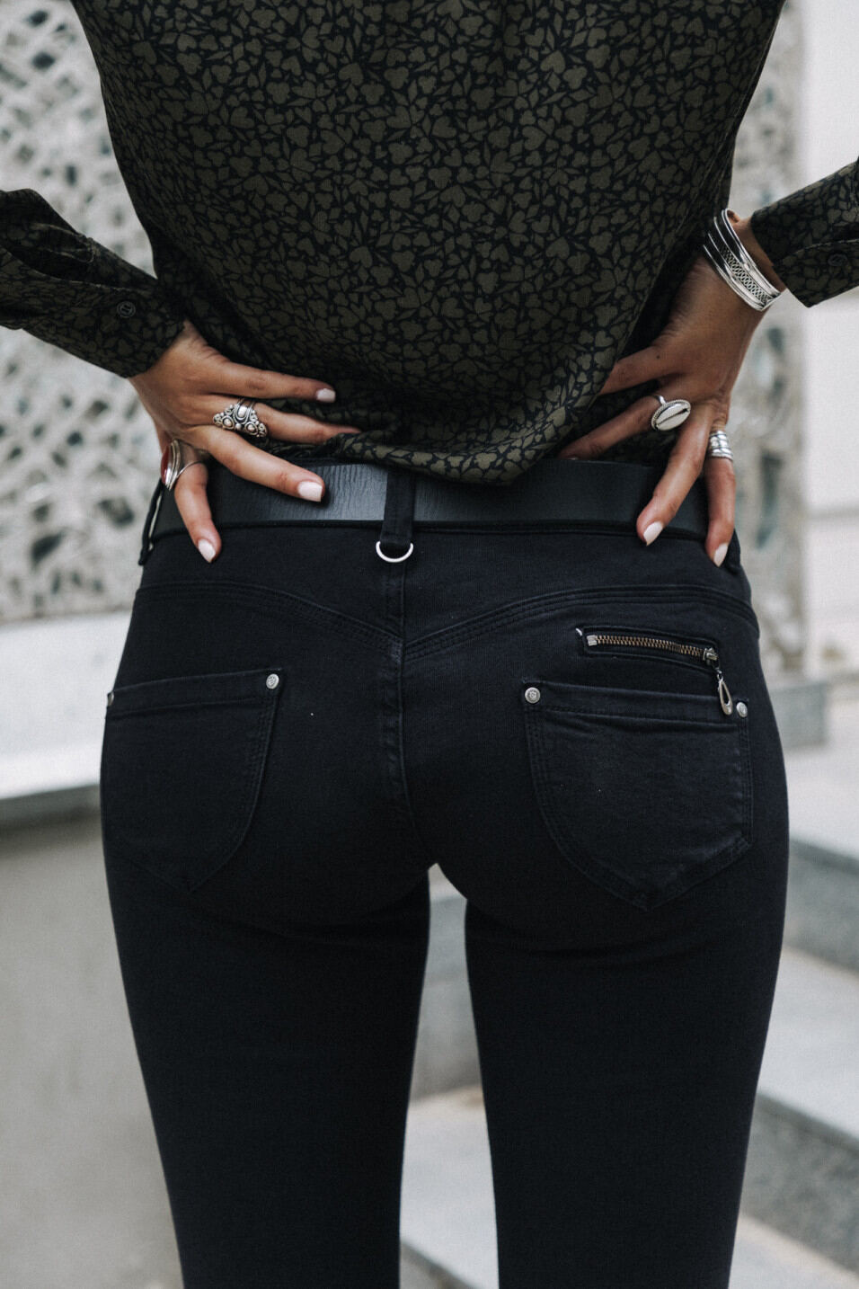 pantalon noir pour femme