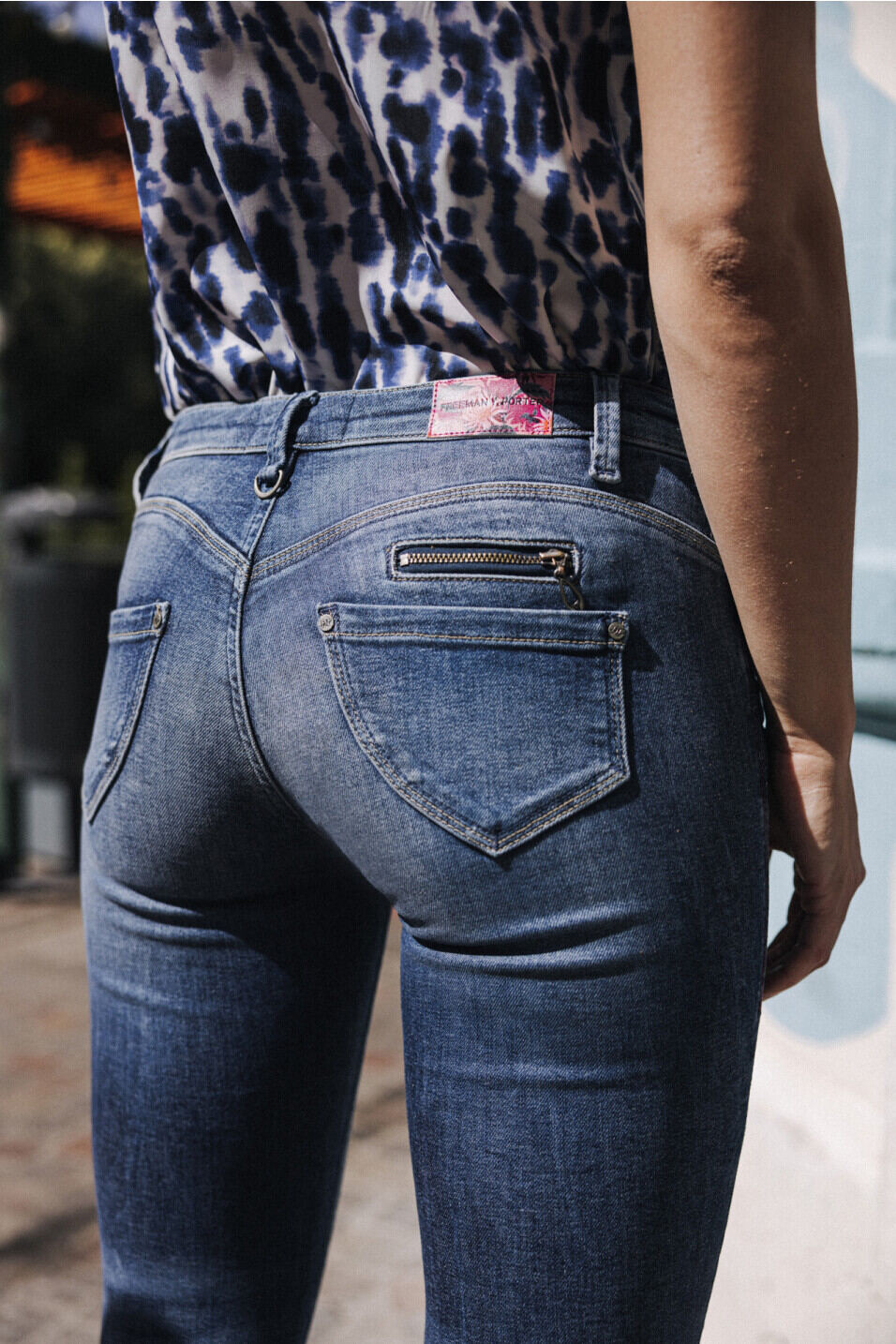 Jeans Alexa High Waist Cropped