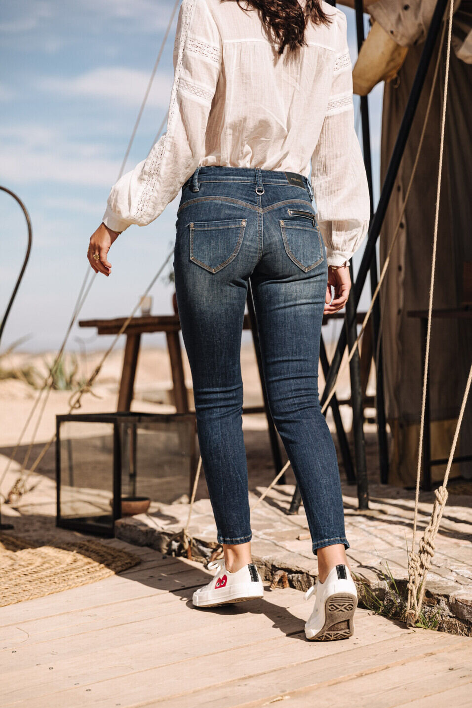 Skinny jeans Woman Alexa Cropped Fever | Freeman T. Porter