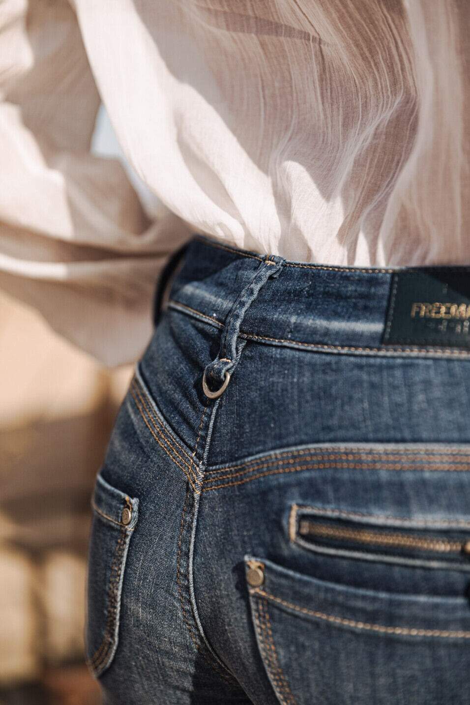 Jeans super slim Femme Alexa Cropped Fever | Freeman T. Porter