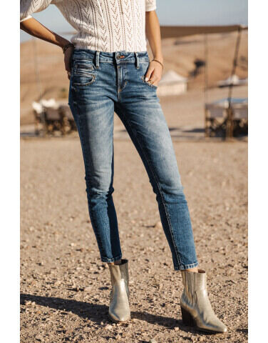 Skinny cropped jeans - Woman