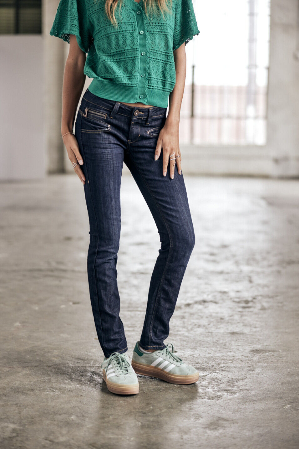 Jeans Woman Alexa Slim Eclipse | Freeman T. Porter