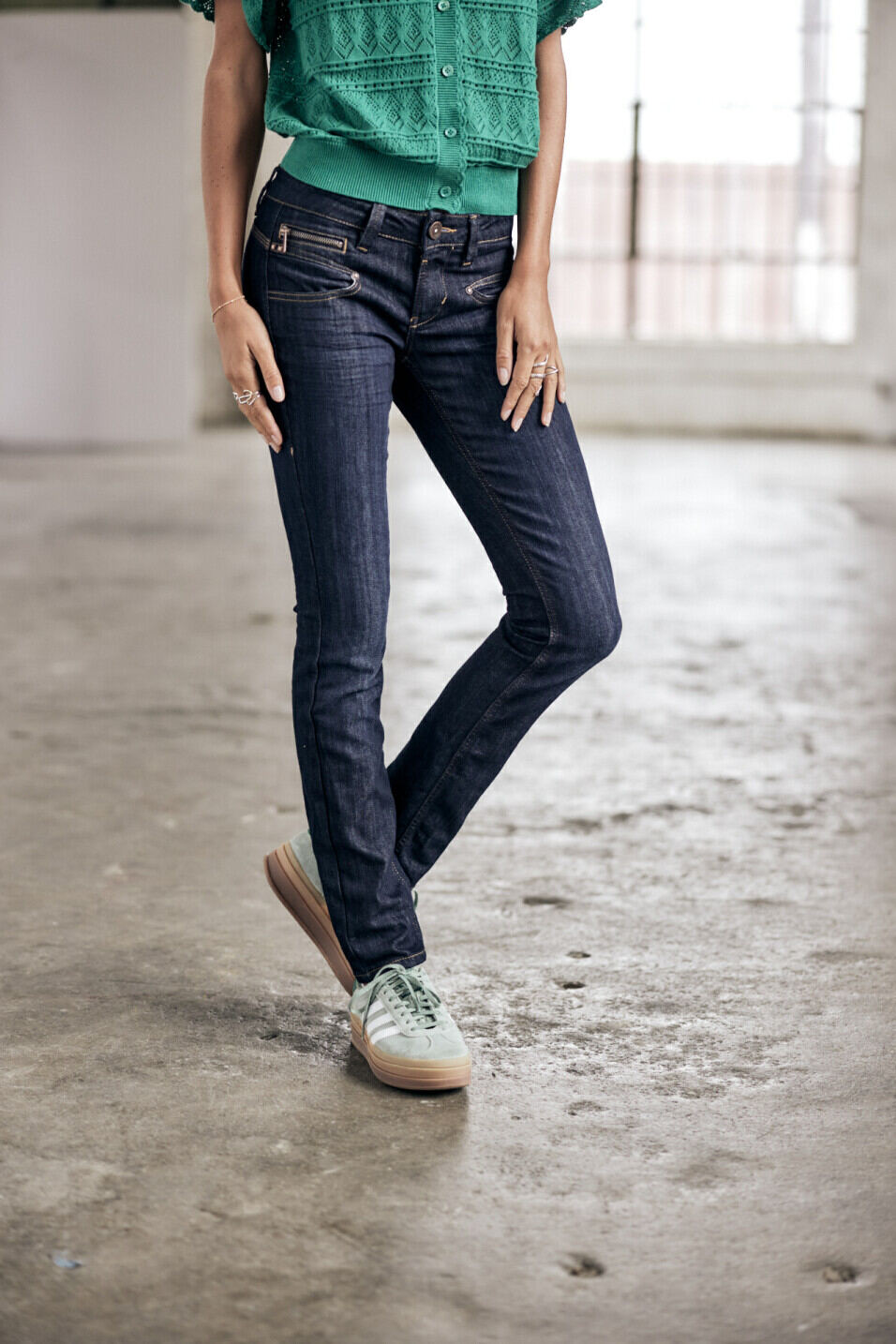 Jeans Femme Alexa Slim Eclipse | Freeman T. Porter