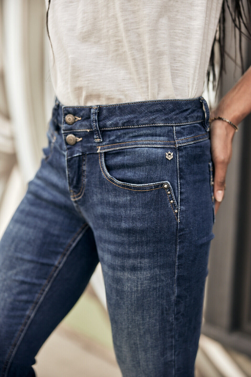 Gerade Jeans Woman Madie Fever | Freeman T. Porter