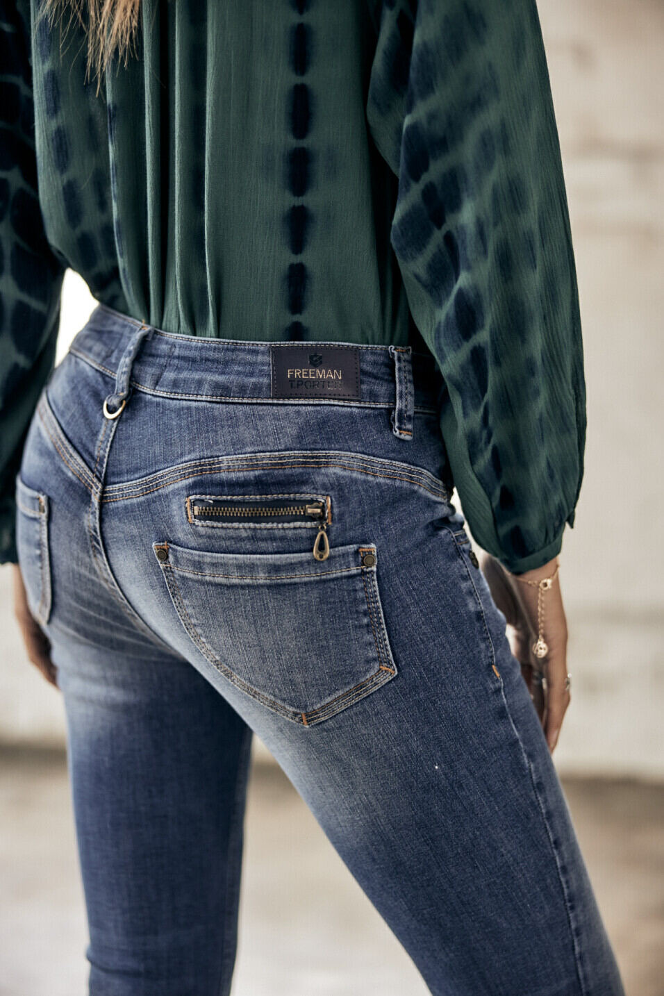 Slim jeans Woman Alexa Slim Pacific | Freeman T. Porter