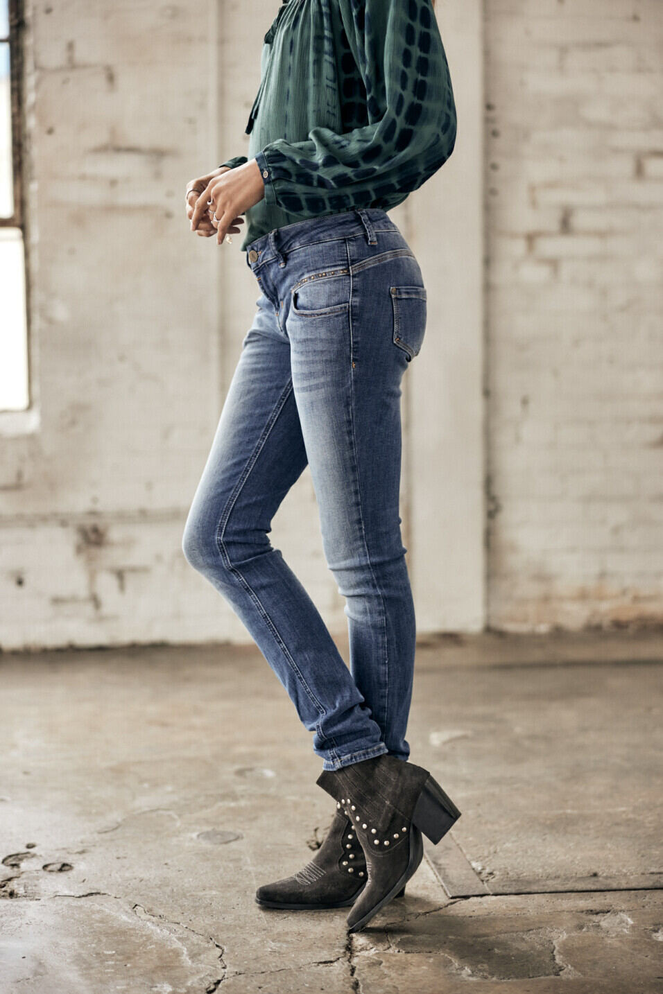 Slim jeans Woman Alexa Slim Pacific | Freeman T. Porter