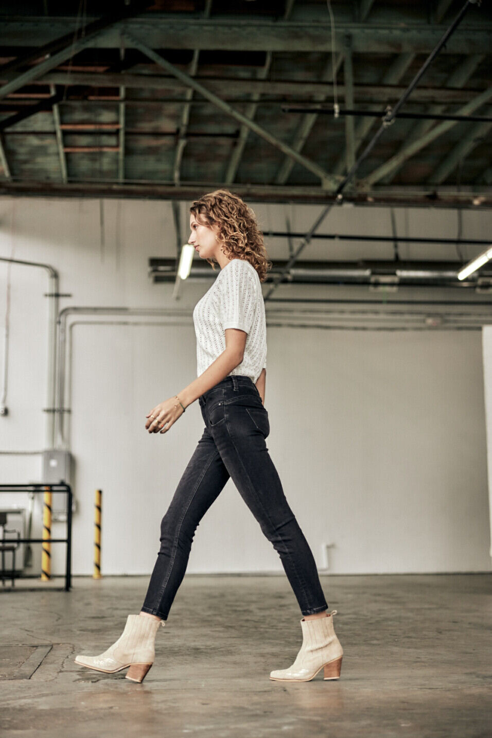 Jeans skinny Femme Alexa High Waist Cropped Bosilla | Freeman T. Porter