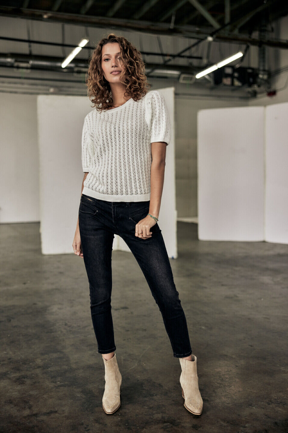 Jeans skinny Femme Alexa High Waist Cropped Bosilla | Freeman T. Porter