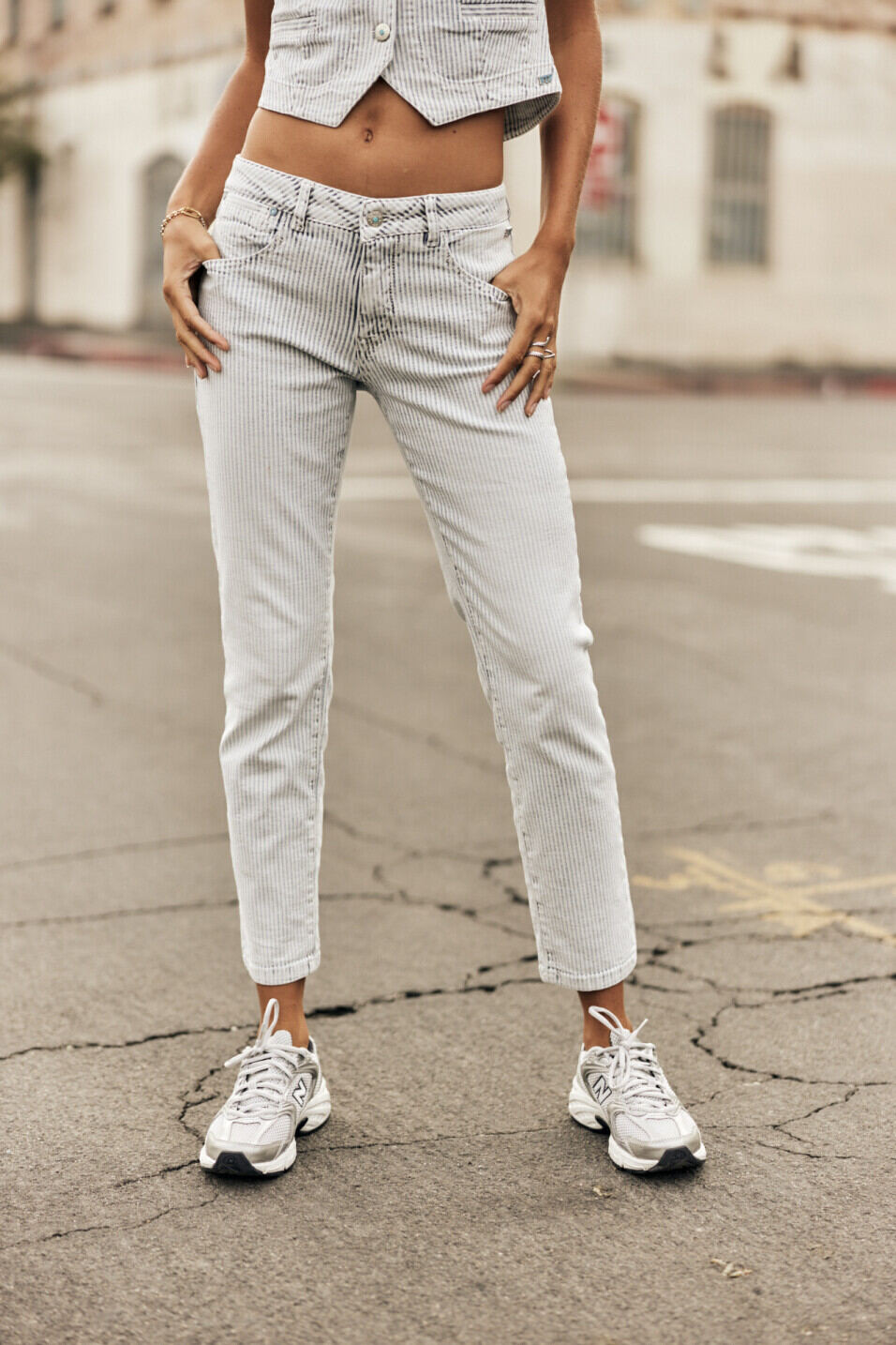 Cropped jeans Woman Sophy Bossanova | Freeman T. Porter