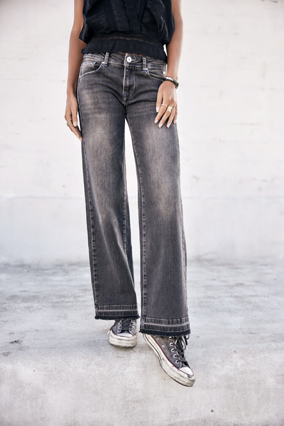 Breite Jeans Woman Agatha Prespa | Freeman T. Porter