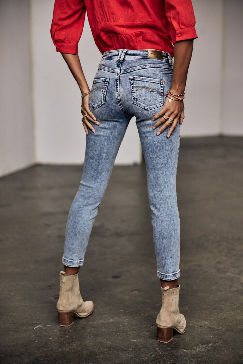 Jeans skinny cropped Femme Anae Boceano | Freeman T. Porter