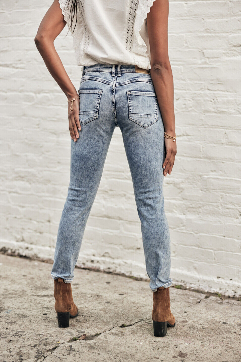 Jeans cropped Femme Sophy Boceano | Freeman T. Porter
