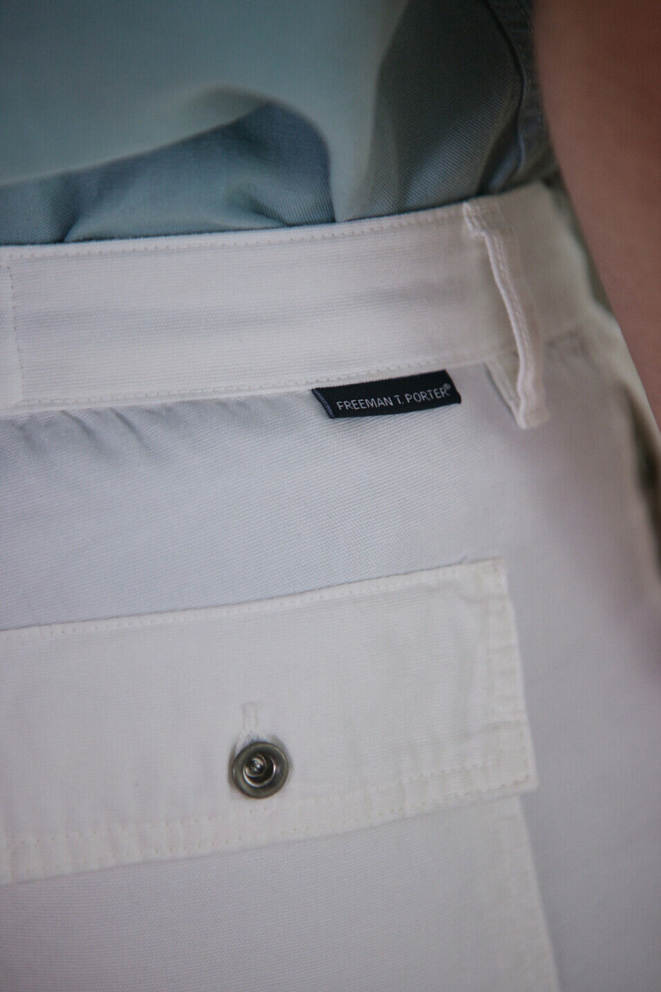 Pantalones cortos cargo Man Bastian Short Utility Bright white | Freeman T. Porter