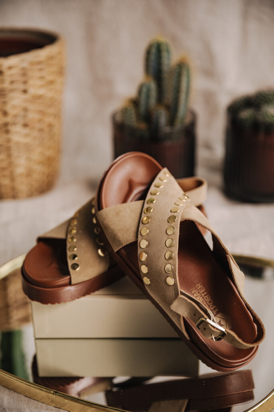 Leather sandals Woman Jule Patagonia | Freeman T. Porter