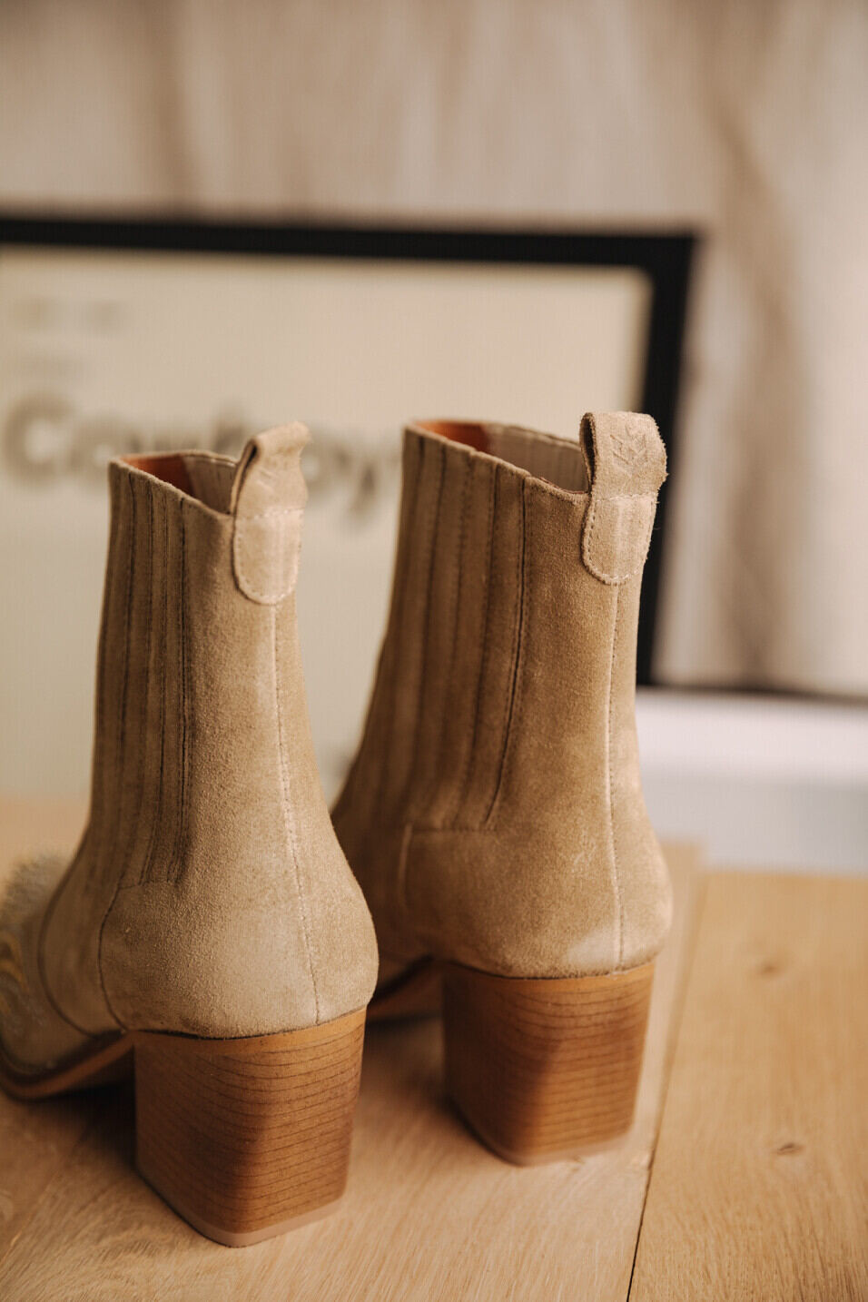 Leather boots Woman Teresa Piccolo Studs Rock | Freeman T. Porter