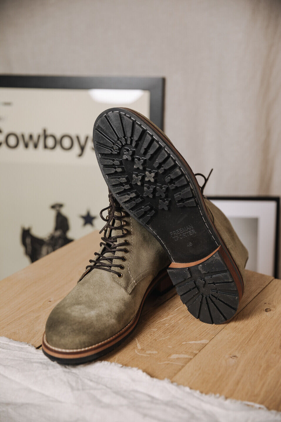 Boots en cuir Homme Henry Truffle | Freeman T. Porter