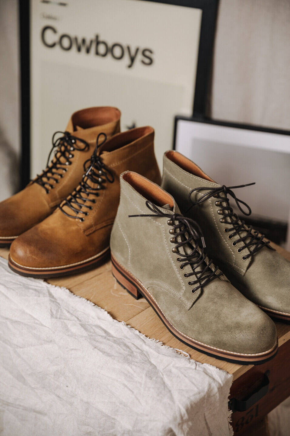 Boots en cuir Homme Henry Truffle | Freeman T. Porter