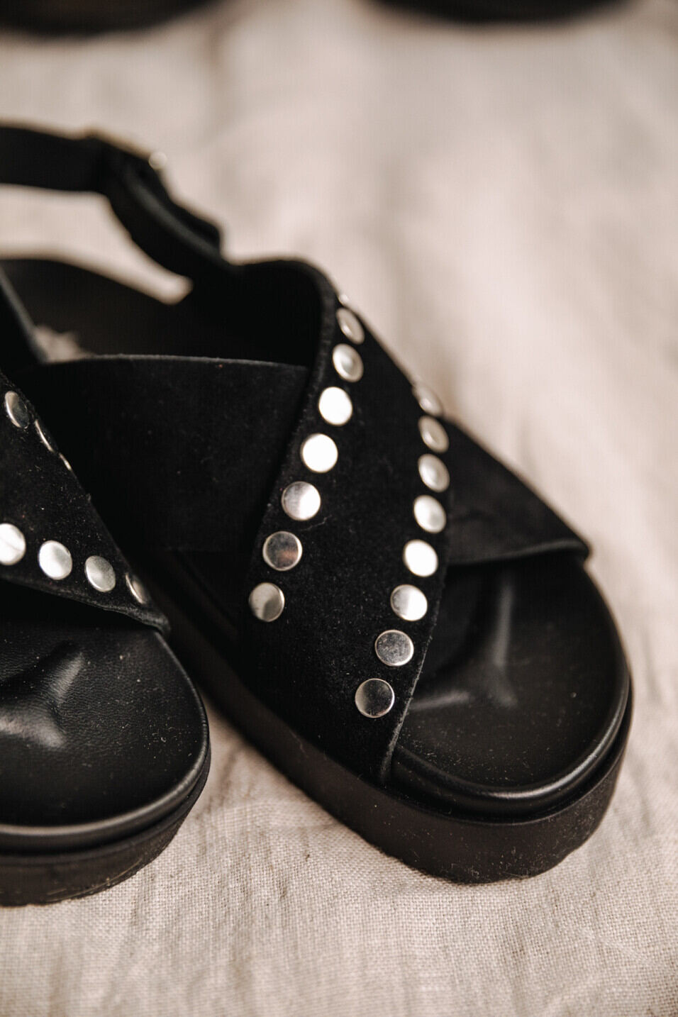 Leather sandals Woman Jule Black | Freeman T. Porter