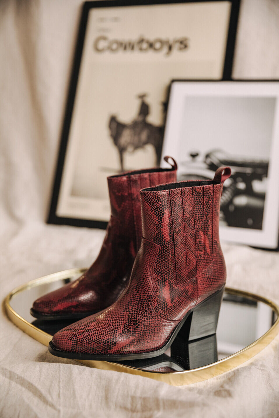 Boots Woman Teresa Phyton Bordeaux | Freeman T. Porter