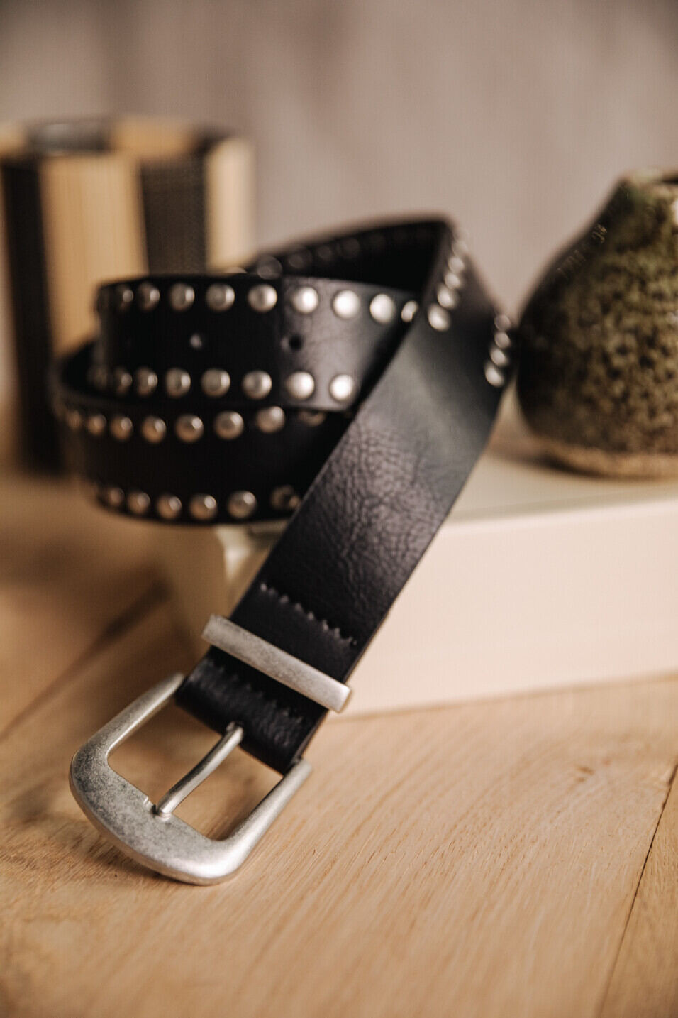 Leather belt Woman Abi Black | Freeman T. Porter