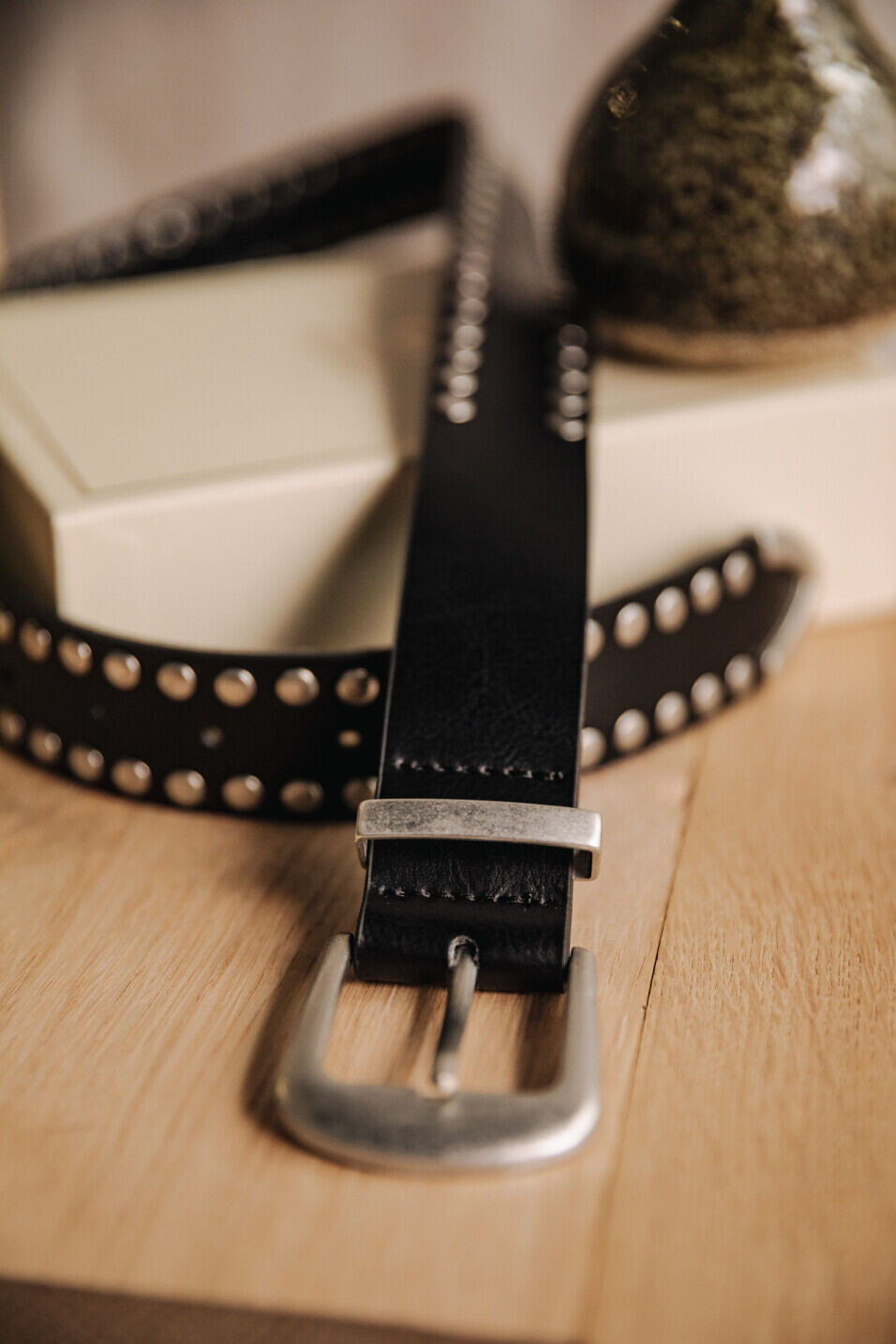 Leather belt Woman Abi Black | Freeman T. Porter
