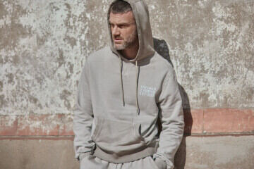 Loose Hoodie Man Nohan Chillout Overcast | Freeman T. Porter