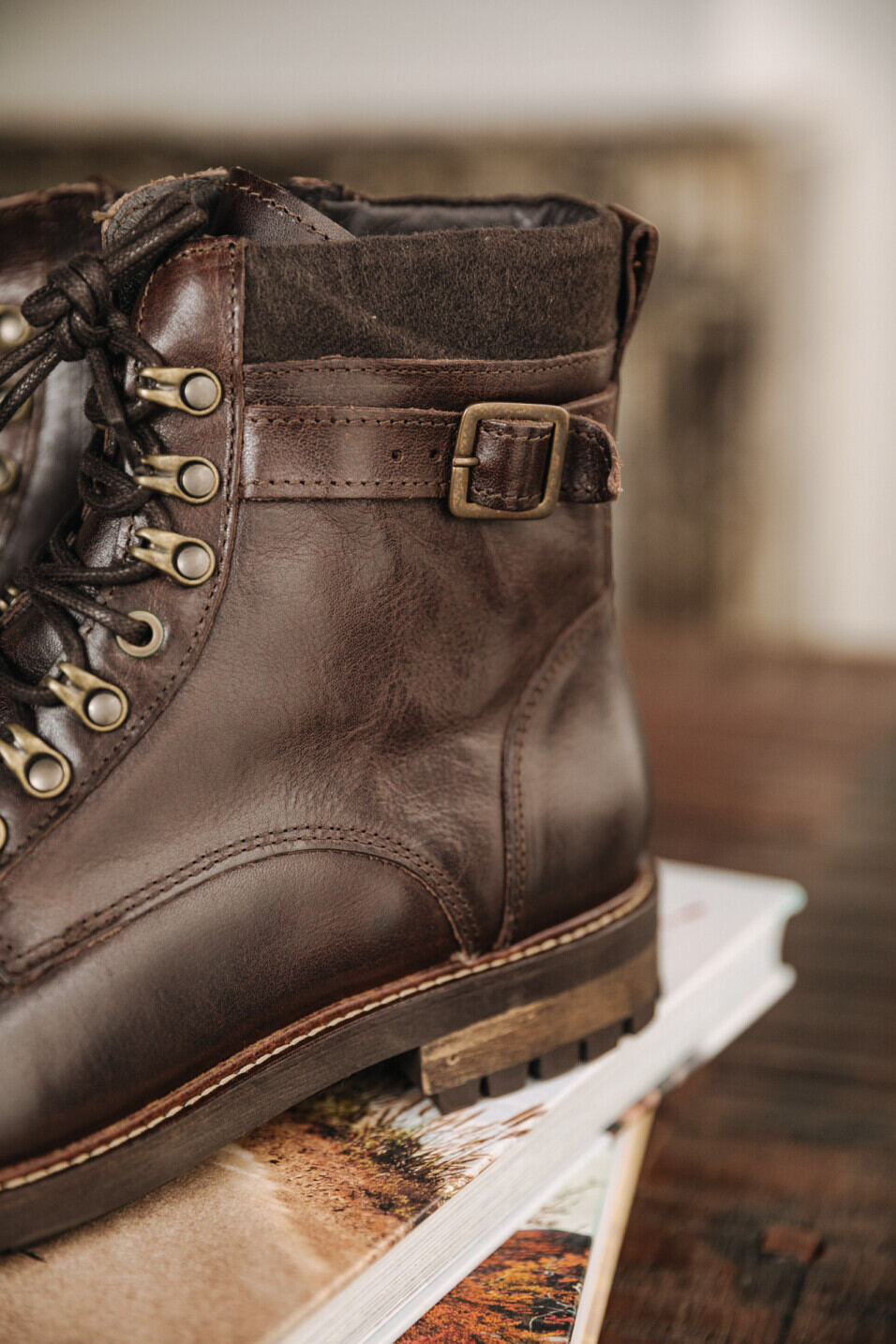 Leather boots Man Bram Brown | Freeman T. Porter