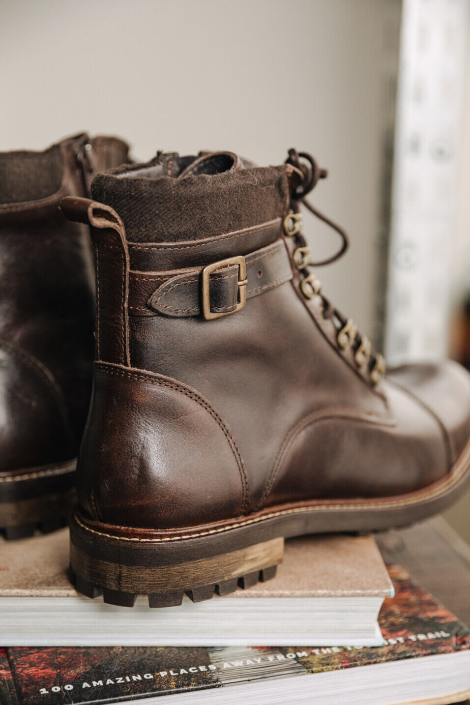 Leather boots Man Bram Brown | Freeman T. Porter