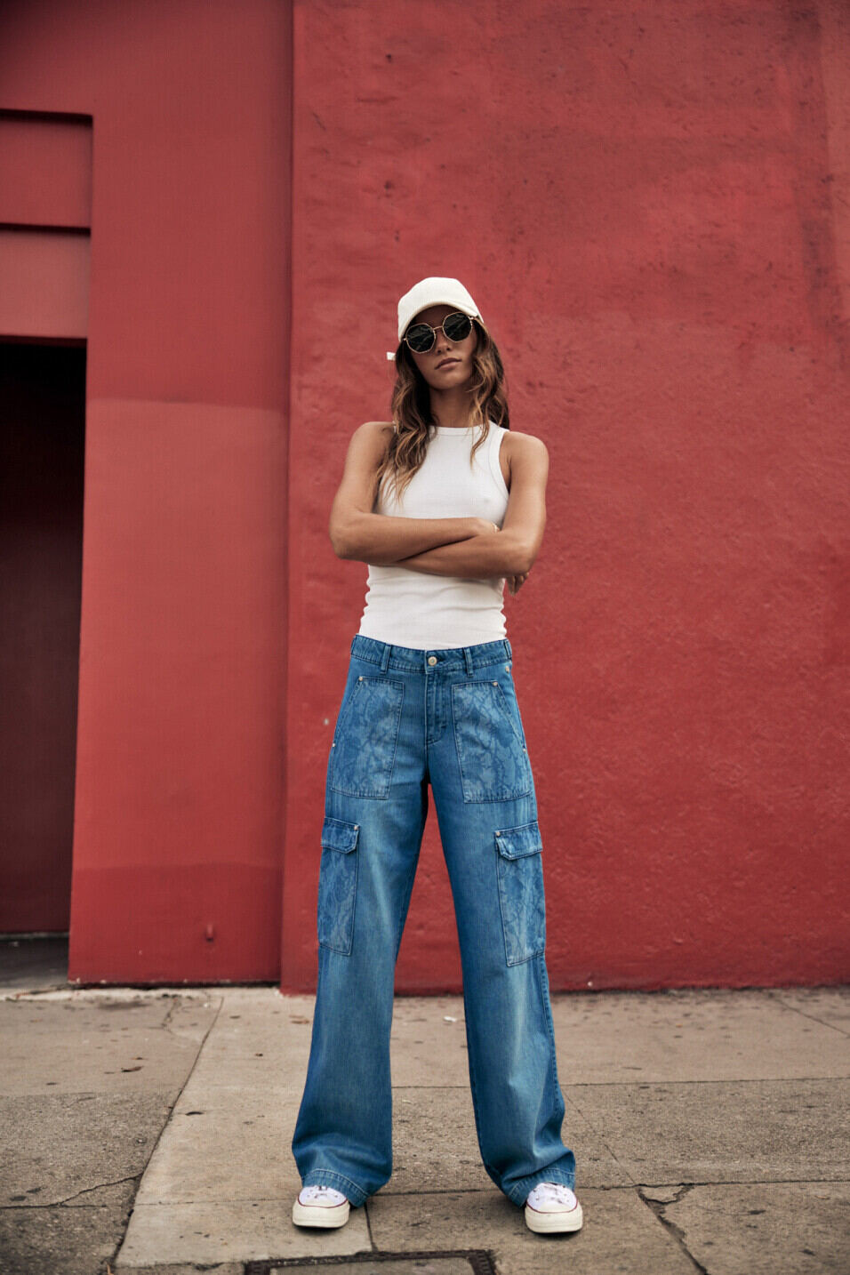 Jeans large Femme Moxie Milos | Freeman T. Porter