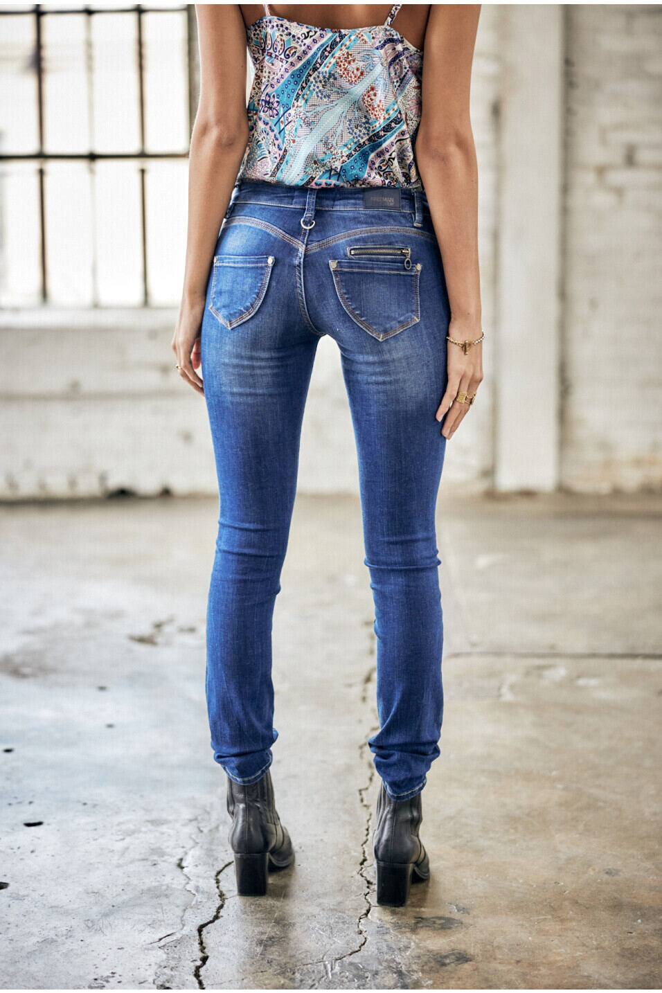 Jeans slim Femme Alexa Slim Fever | Freeman T. Porter