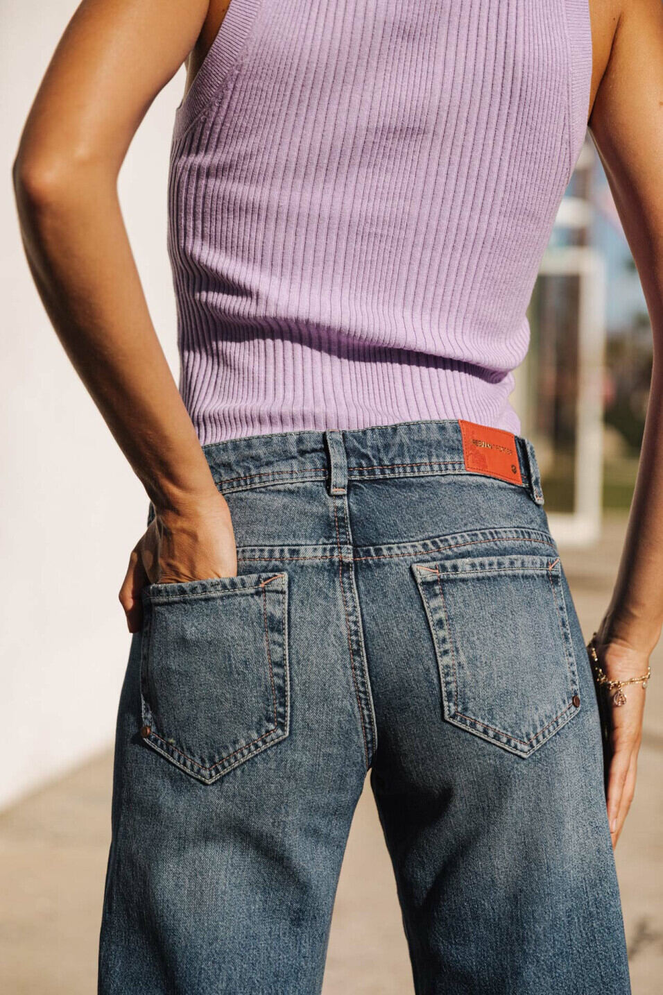 Jeans large Femme Agatha Paolino | Freeman T. Porter
