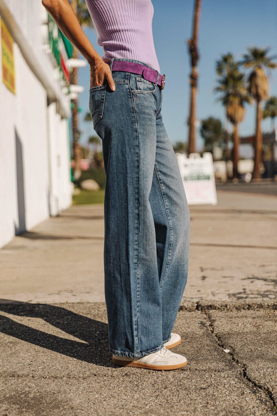 Wide leg jeans Woman Agatha Paolino | Freeman T. Porter