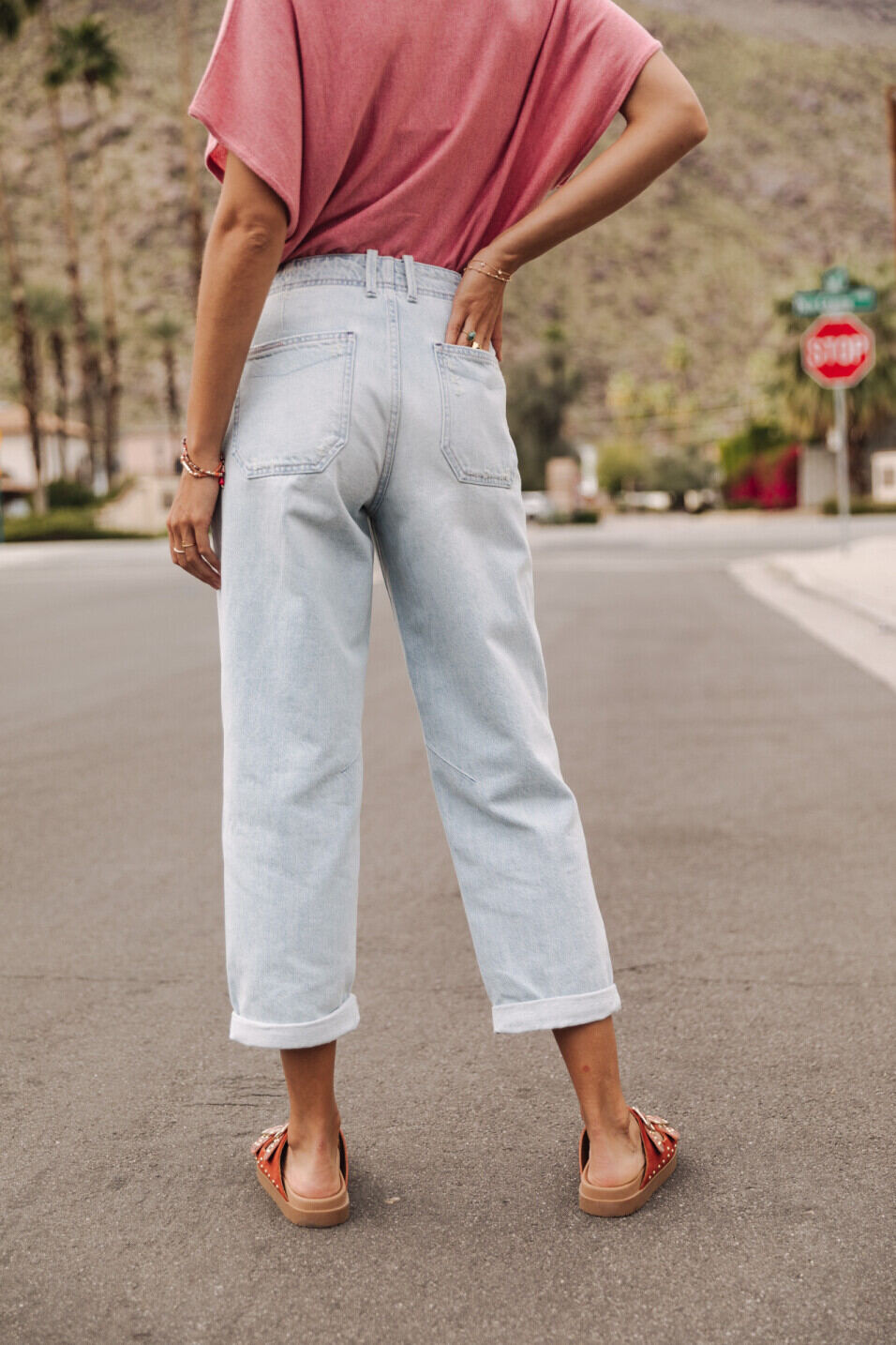 Boyfriend cropped jeans Woman Sloane Scoop | Freeman T. Porter
