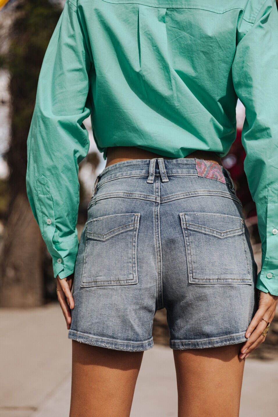 Slim shorts Woman Calissa Pamplone | Freeman T. Porter