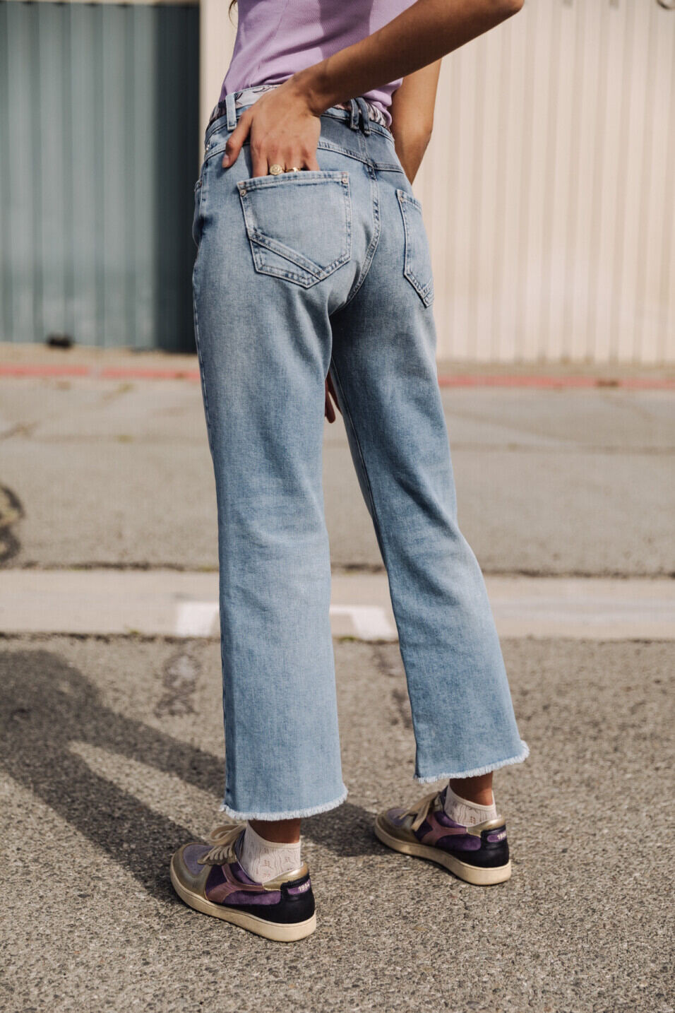 Bootcut cropped jeans Woman Norma Palermo med | Freeman T. Porter