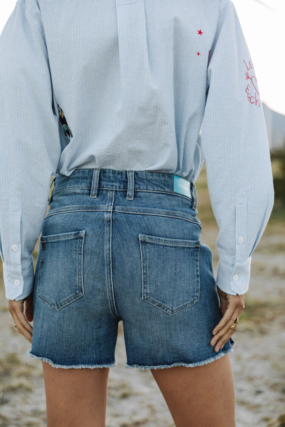 Shorts rectos Woman Jade Portofino | Freeman T. Porter