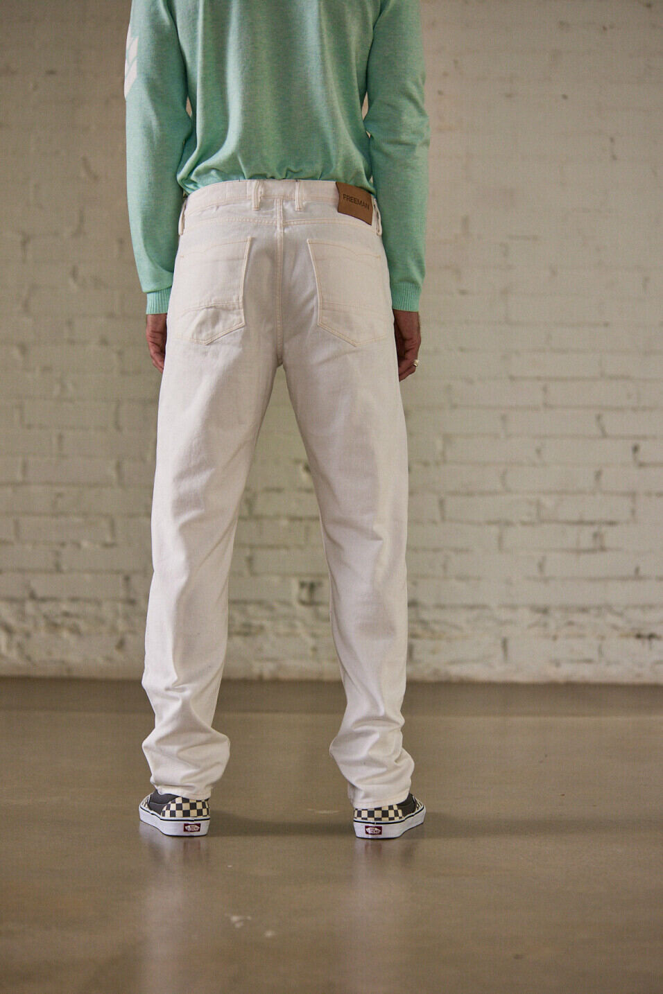 Straight jeans Man Neo Denim Off white | Freeman T. Porter