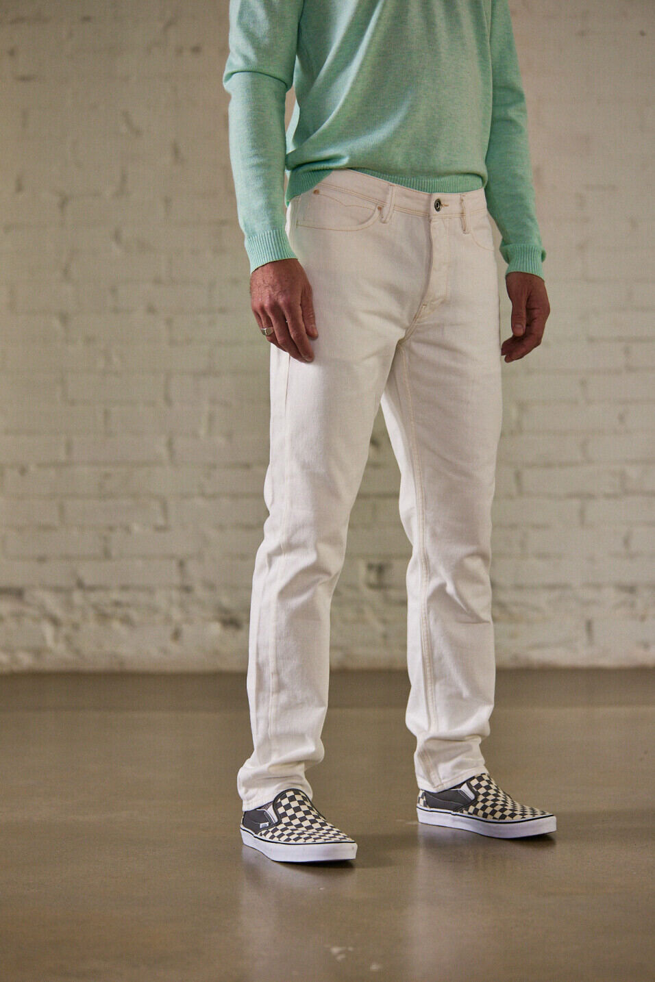 Jeans droit Homme Neo Denim Off white | Freeman T. Porter