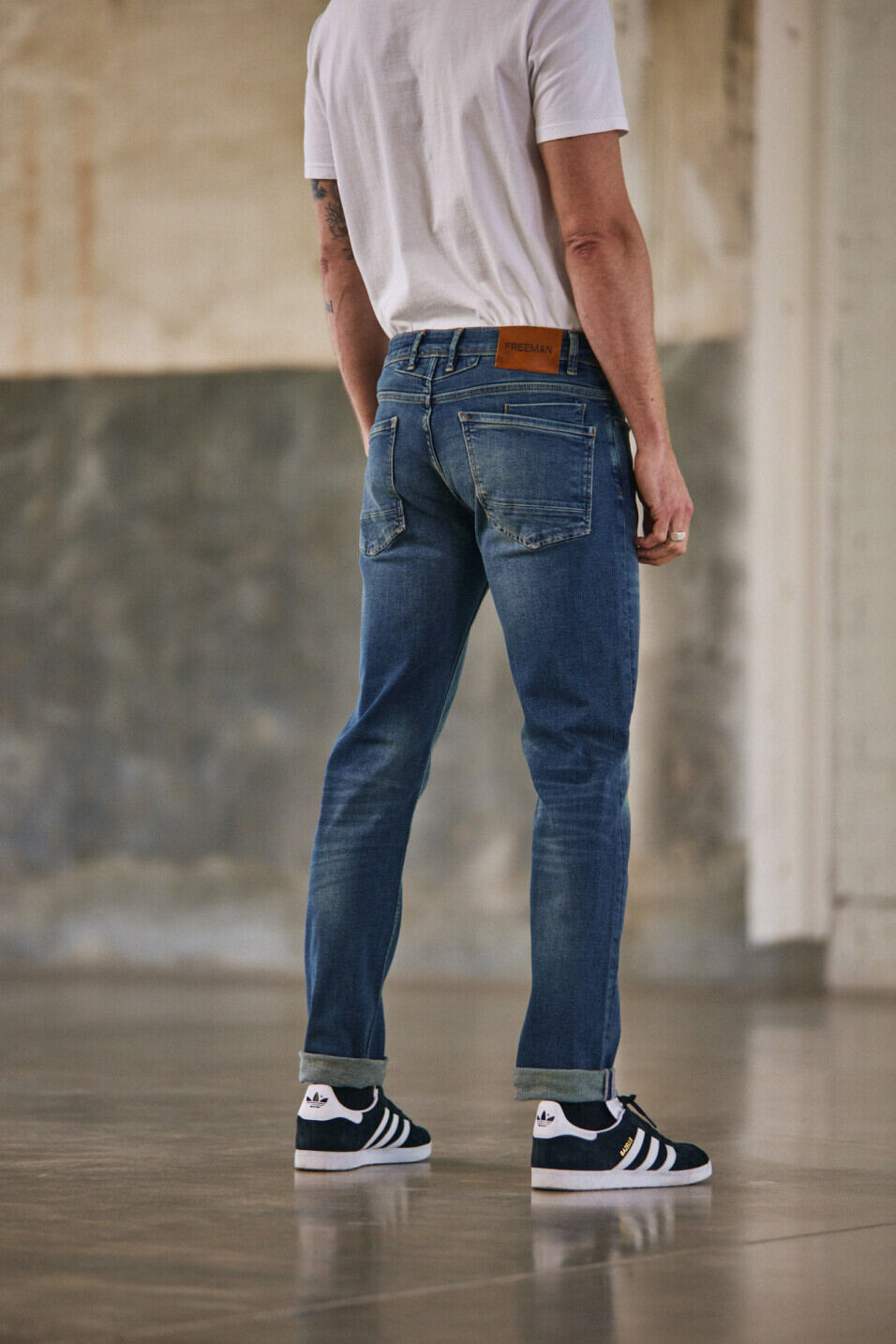 Eng anliegende Jeans Man Alcyon Bonnie | Freeman T. Porter