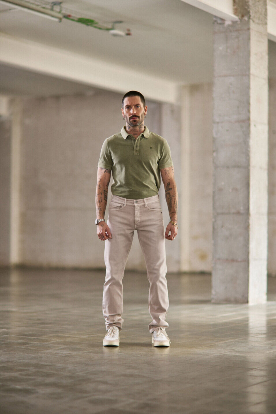 Jeans droit ajusté Homme Jimmy California Simply taupe | Freeman T. Porter