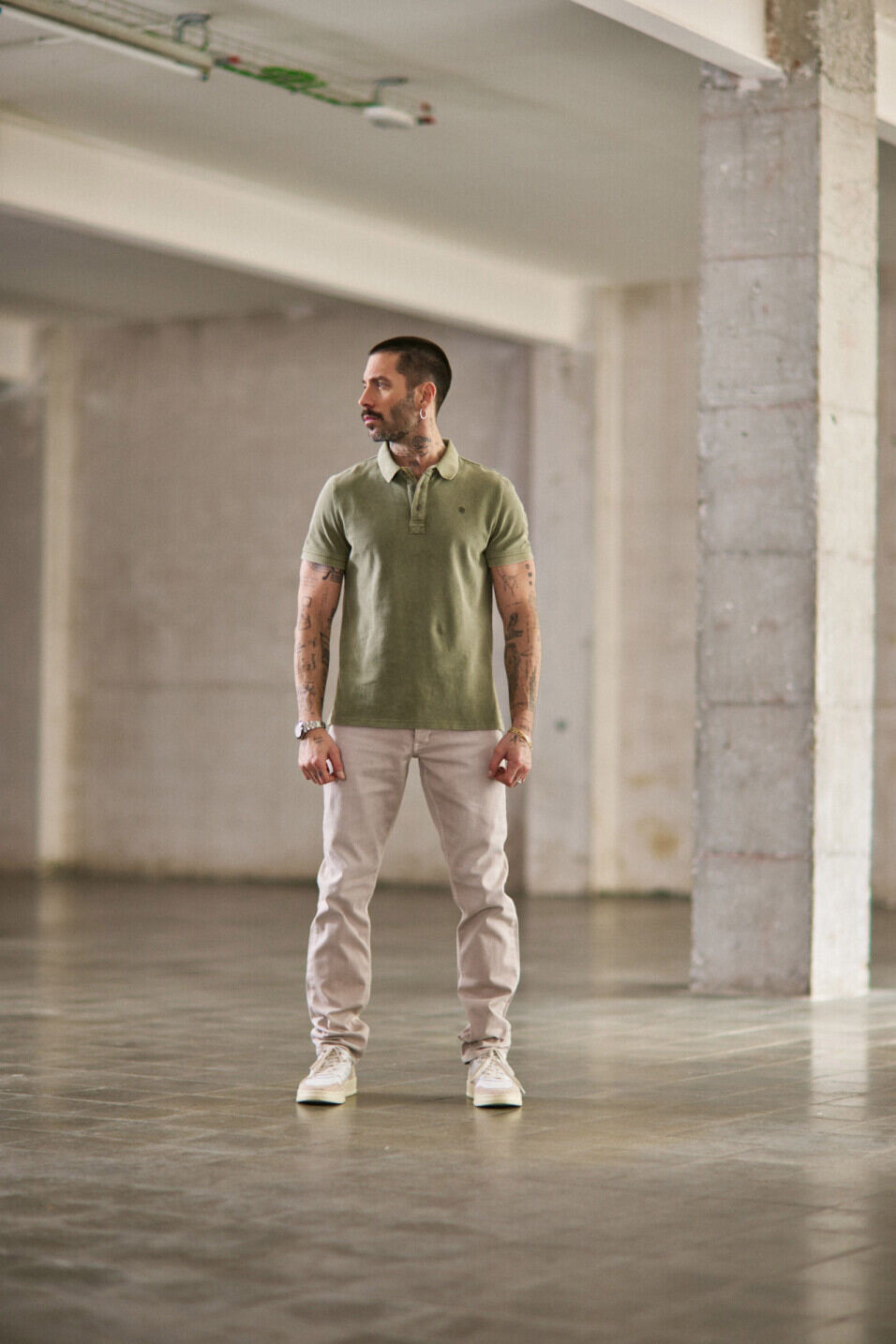 Straight-fitting jeans Man Jimmy California Simply taupe | Freeman T. Porter