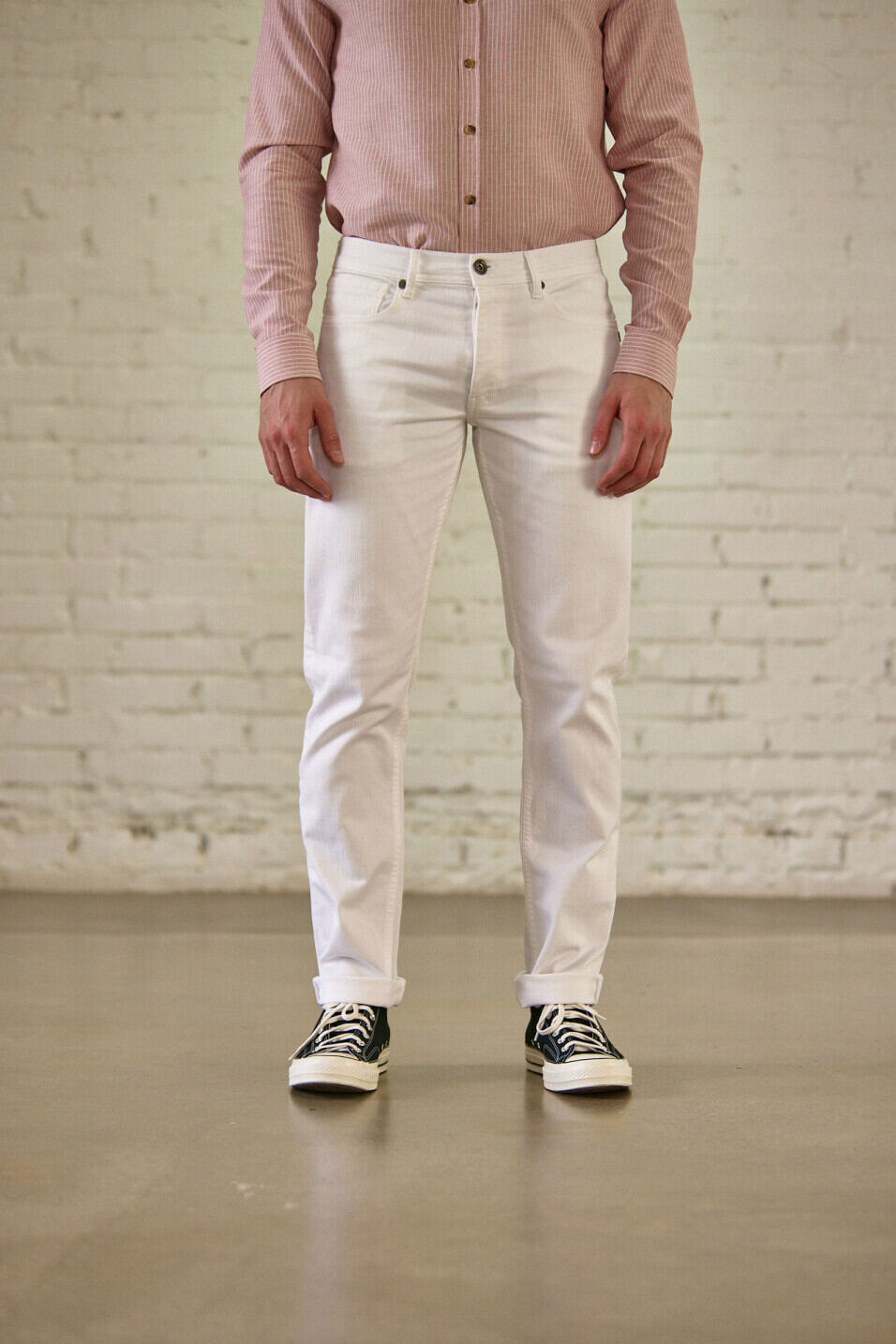 Straight-fitting jeans Man Jimmy California Bright white | Freeman T. Porter