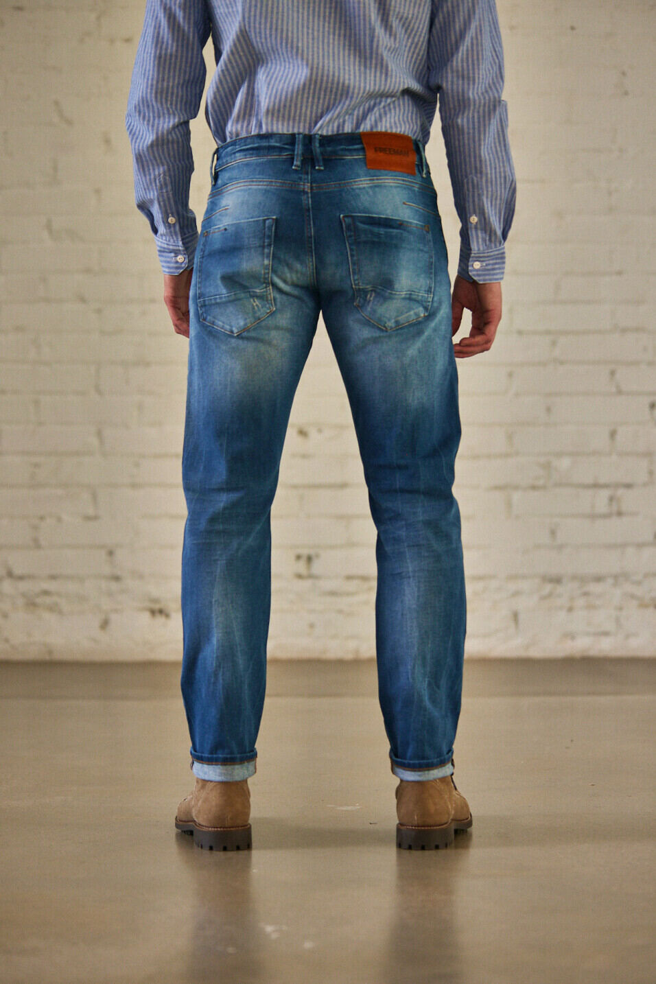 Straight jeans Man Melvin Funchal | Freeman T. Porter