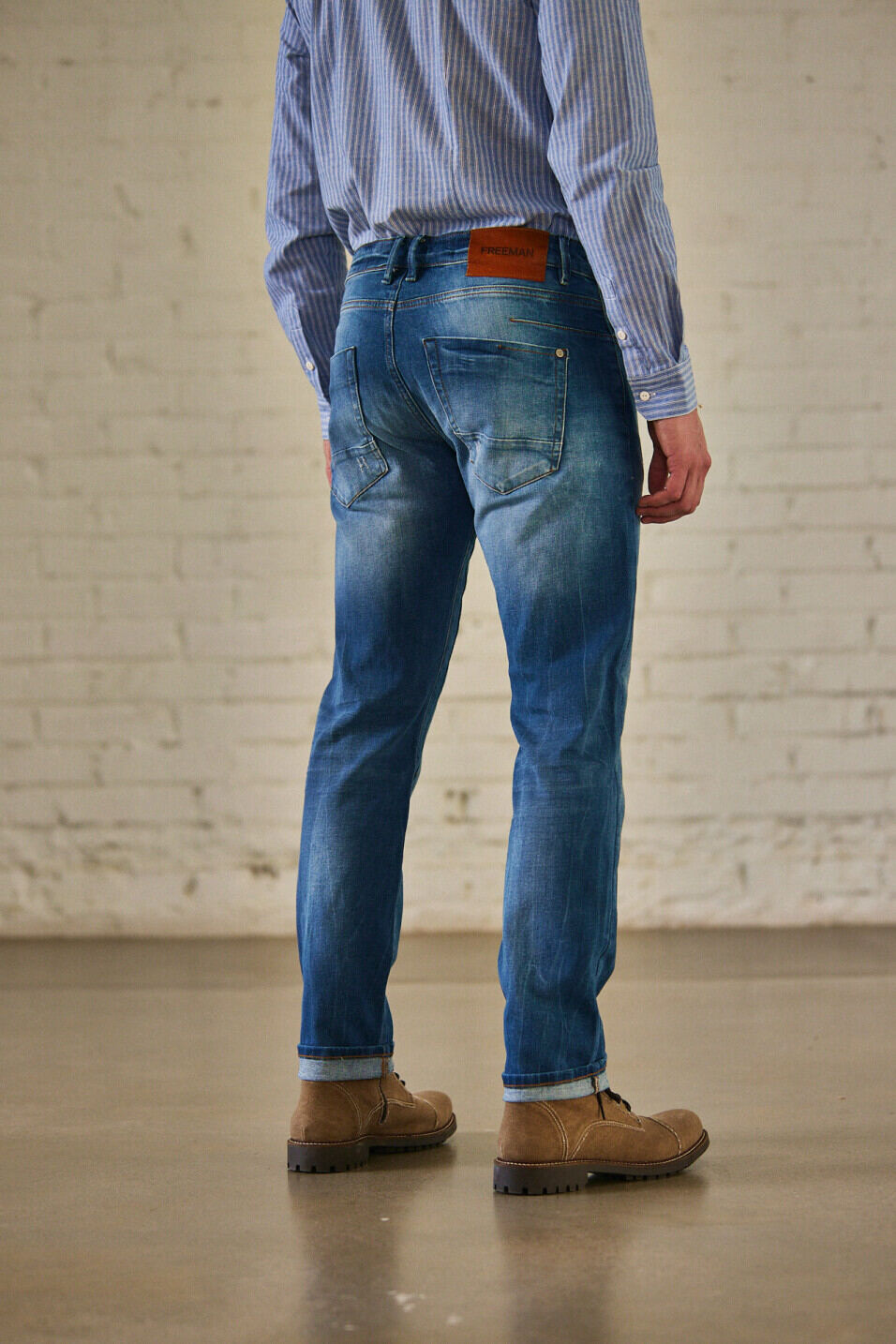 Straight jeans Man Melvin Funchal | Freeman T. Porter