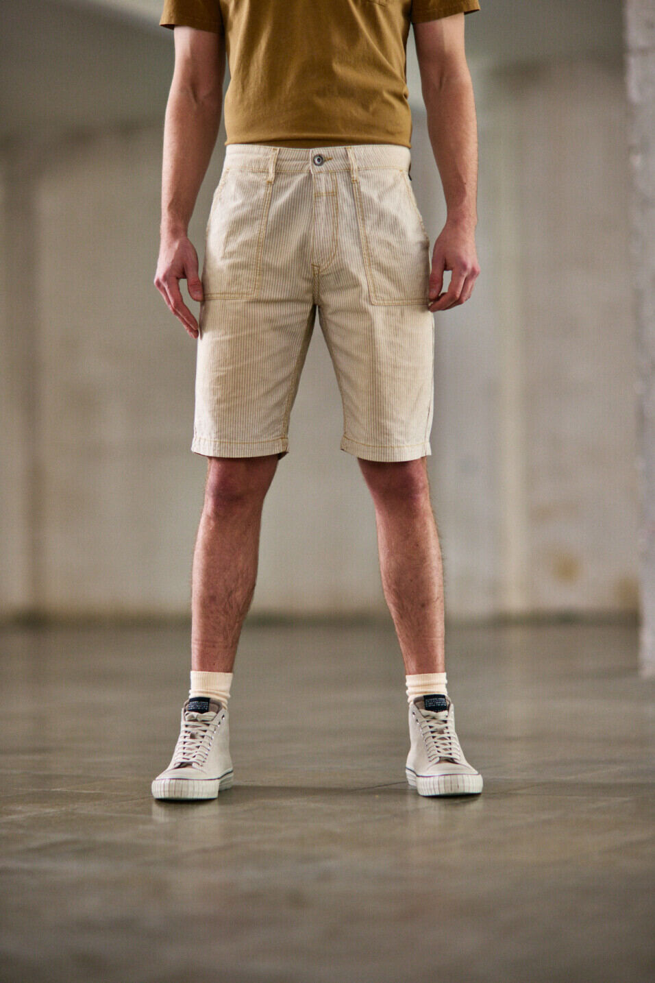 Pantalones cortos cargo Man Bastian Short Naval Original | Freeman T. Porter