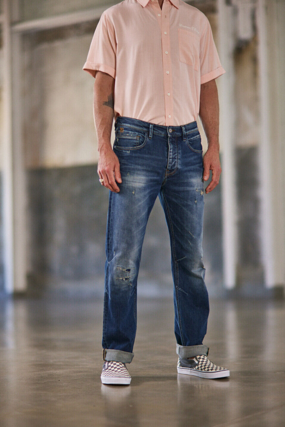 Jeans droit Homme Kurt Salute | Freeman T. Porter