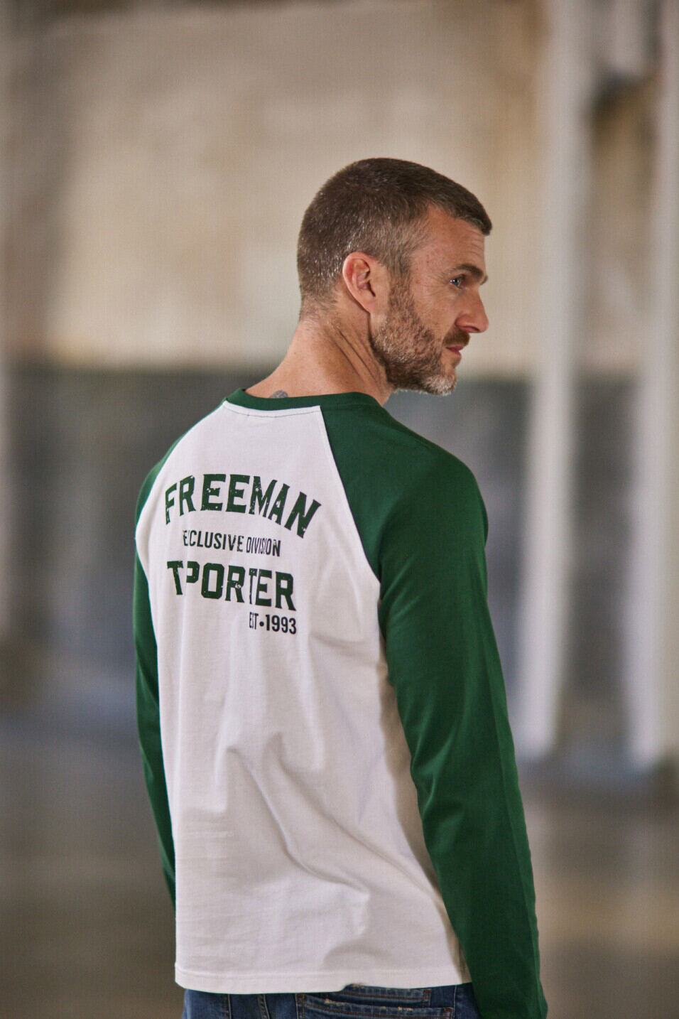 Gerades T-Shirt Man Christopher 93 White | Freeman T. Porter