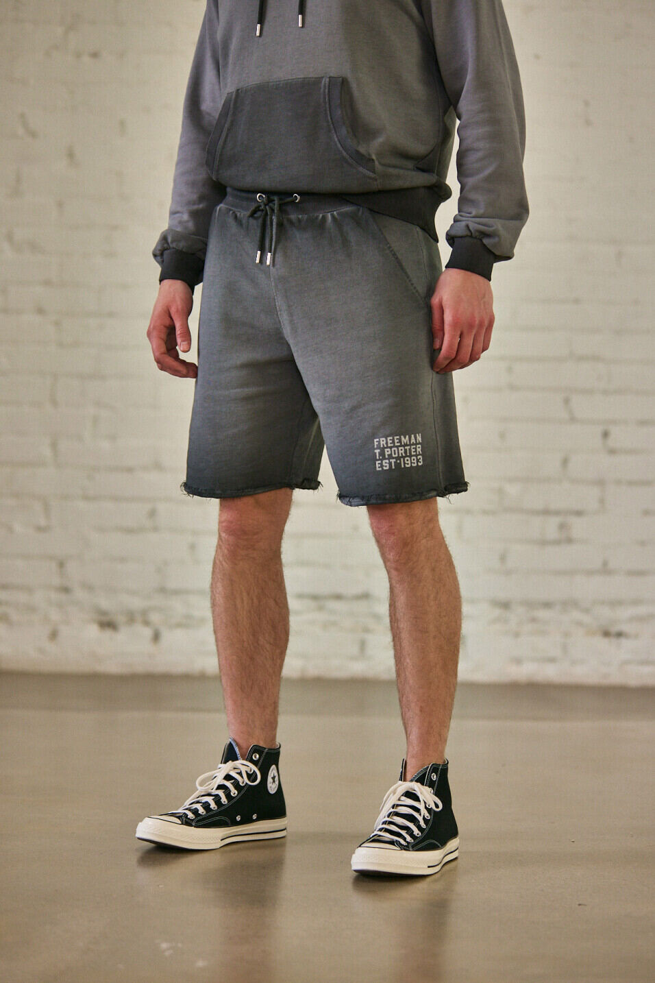 Jogg style shorts Man Aaron Chillout Anthra | Freeman T. Porter
