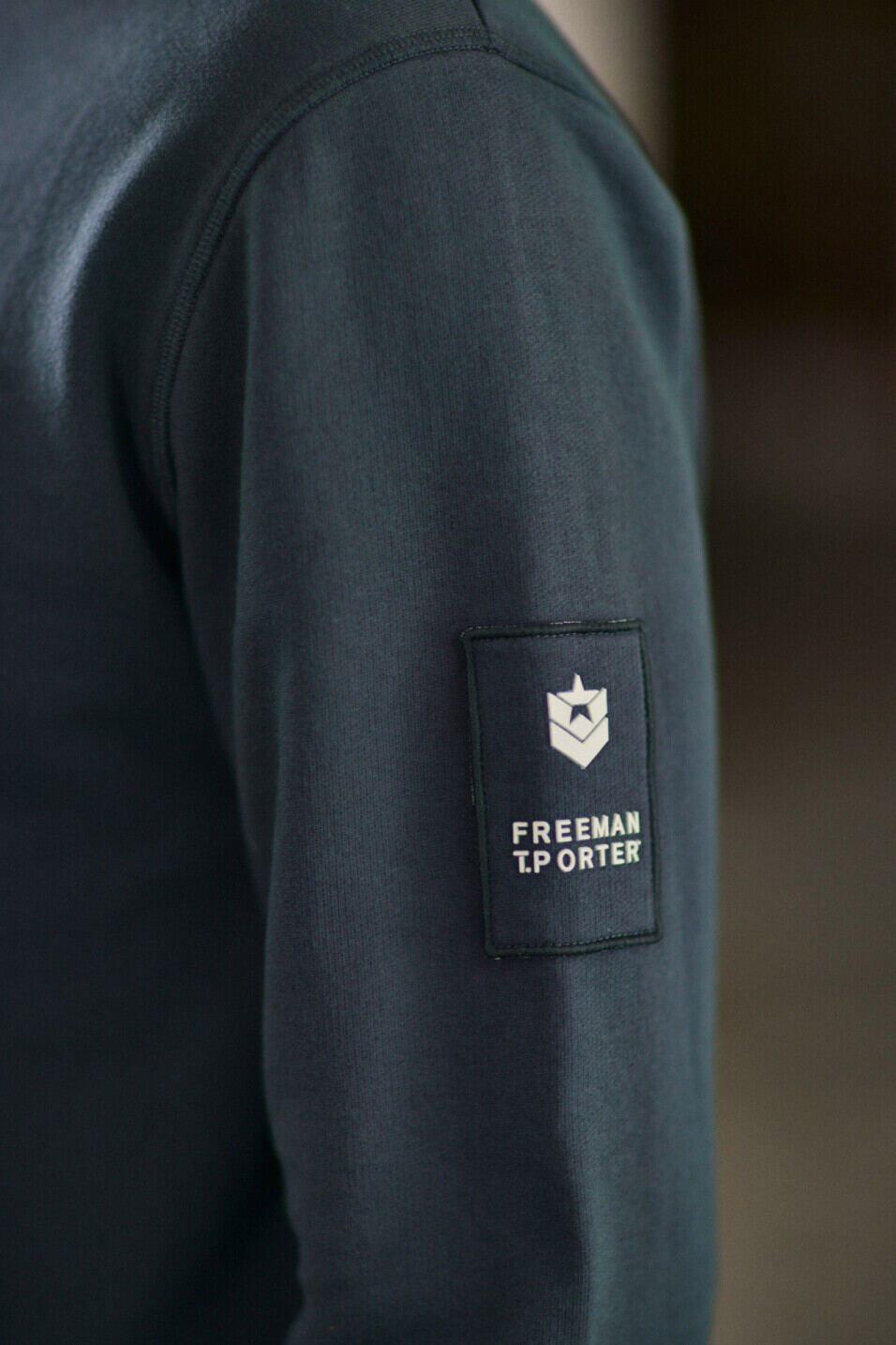 Gerades Sweatshirt Man Baton Snug Anthra | Freeman T. Porter